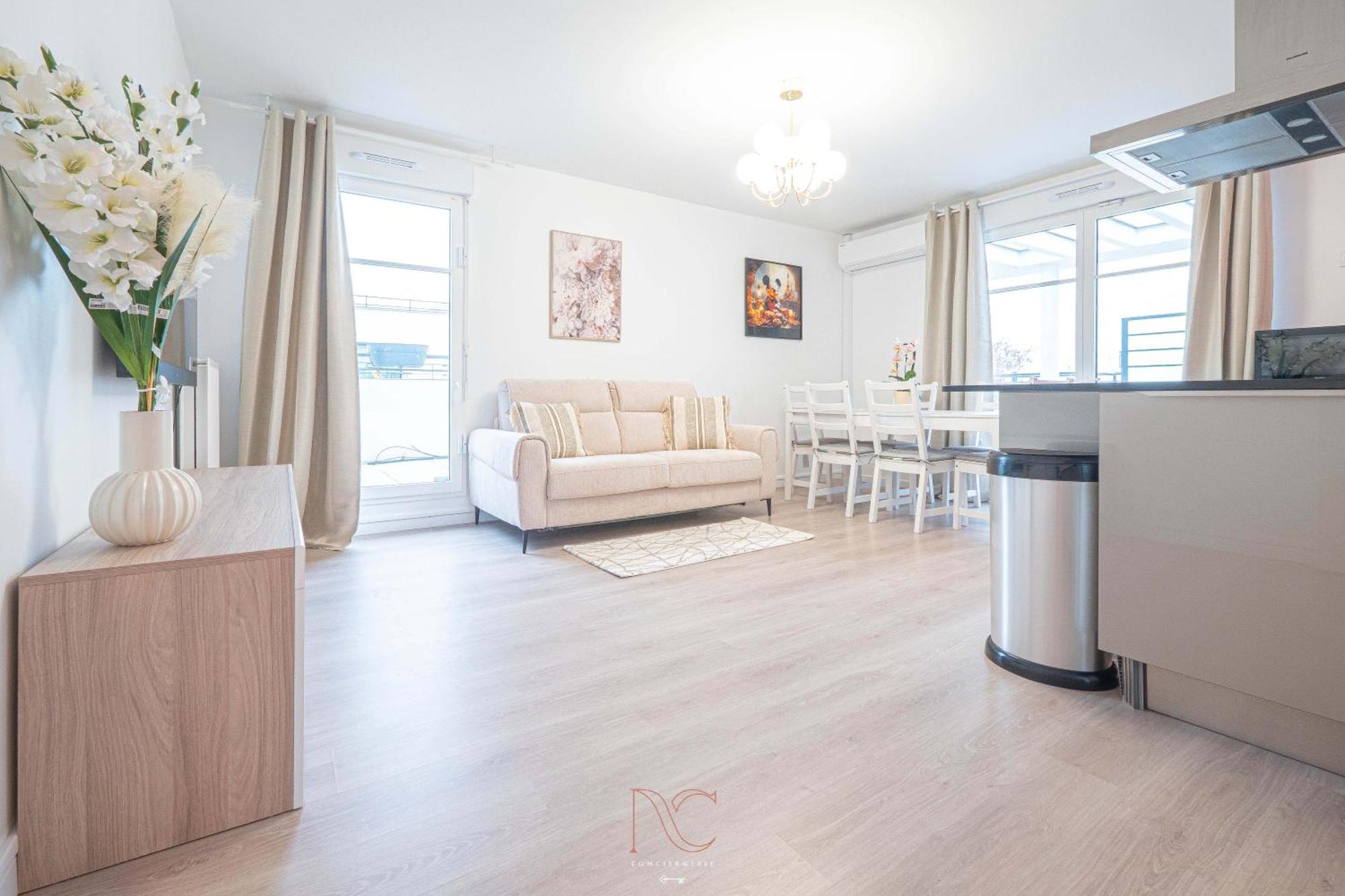 Disneyland-paris, 6 Pers, Wifi, Parking Apartment Chessy (Seine-et-Marne)